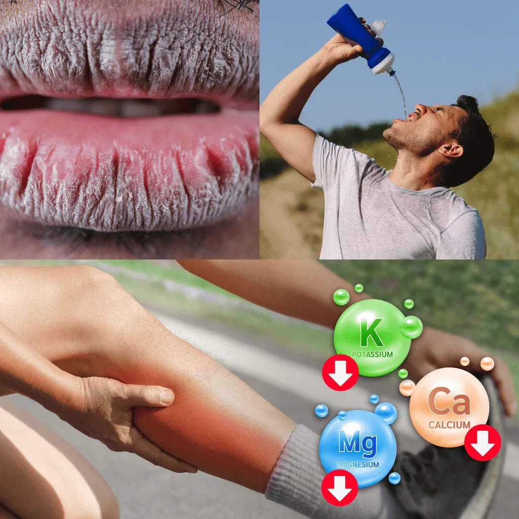 Not Enough Water and Electrolytes